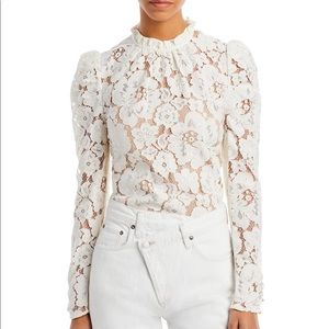 WAYF Erika Puff Sleeve Top